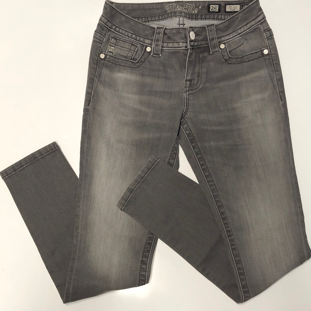 Miss me mid rise skinny jeans size 25